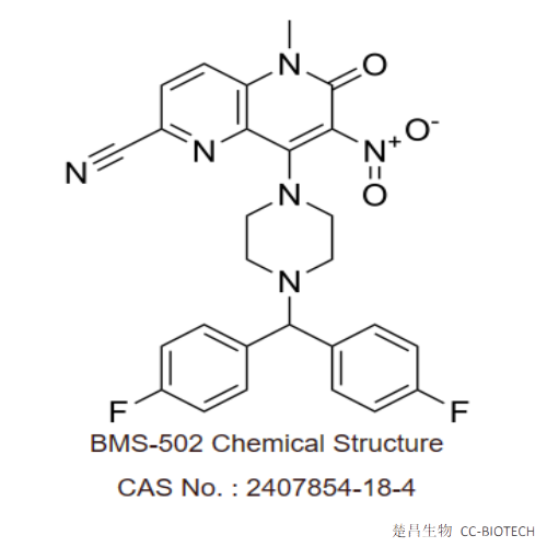 BMS-502 (Compound 22)